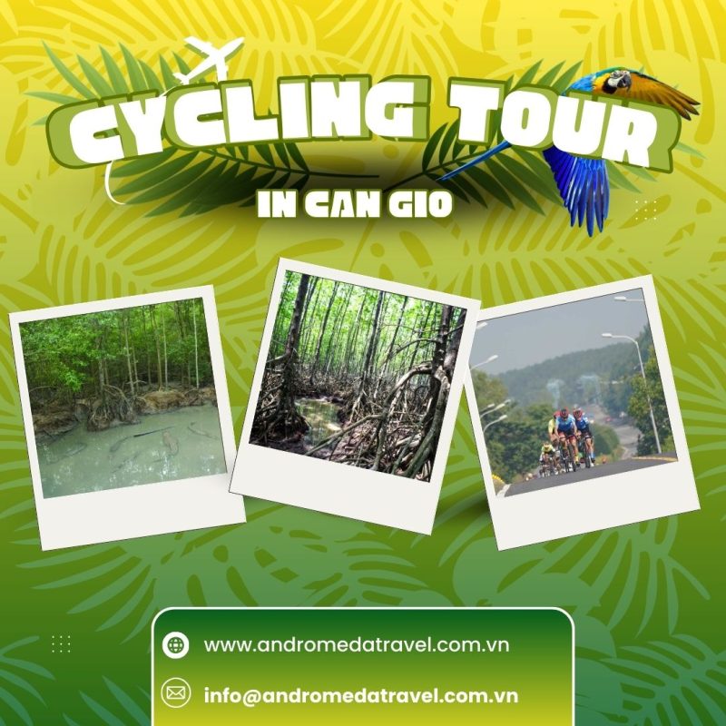 Cycling tour in Can Gio