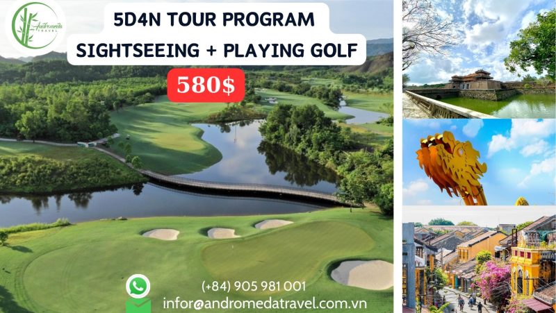 5D4N TOUR PROGRAM SIGHTSEEING + PLAYING GOLF