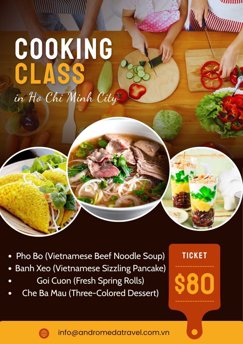 COOKING CLASS IN HO CHI MINH – 1 DAY