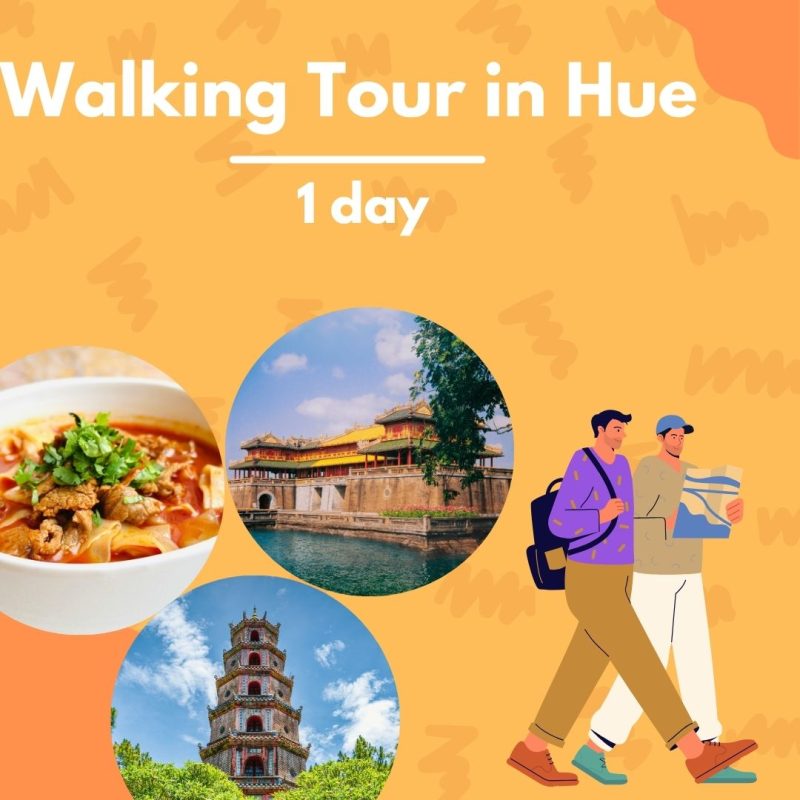 Hue City Discovery Tour – Full day (8-9 hours) Available in English, French, Spanish & Japanese
