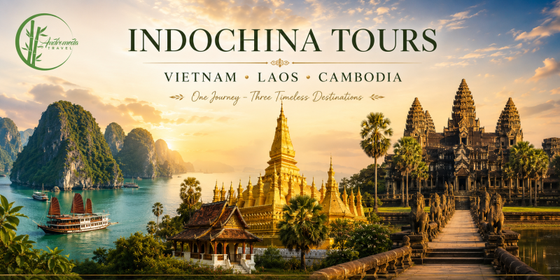 INDOCHINA TOUR 17 DAYS 16 NIGHTS (VIETNAM – LAOS – CAMBODIA )
